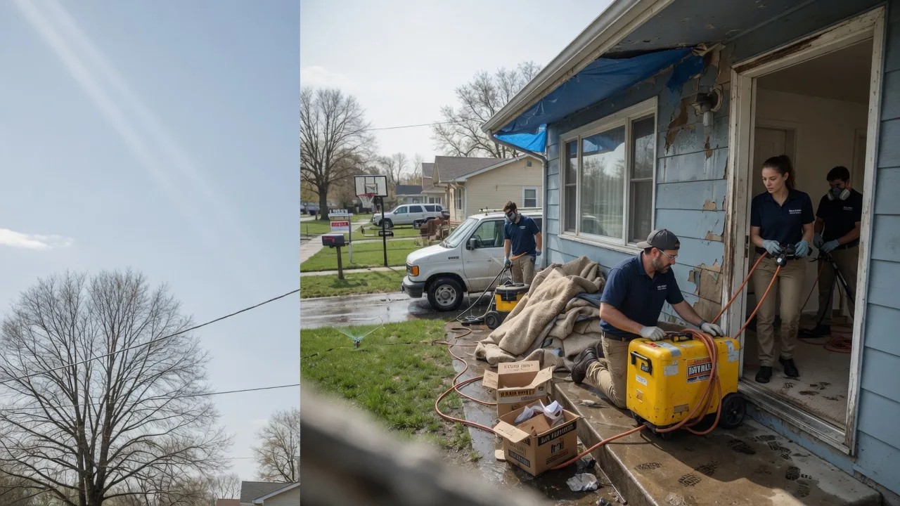 Basement Flood Cleanup in Colony, KS near me